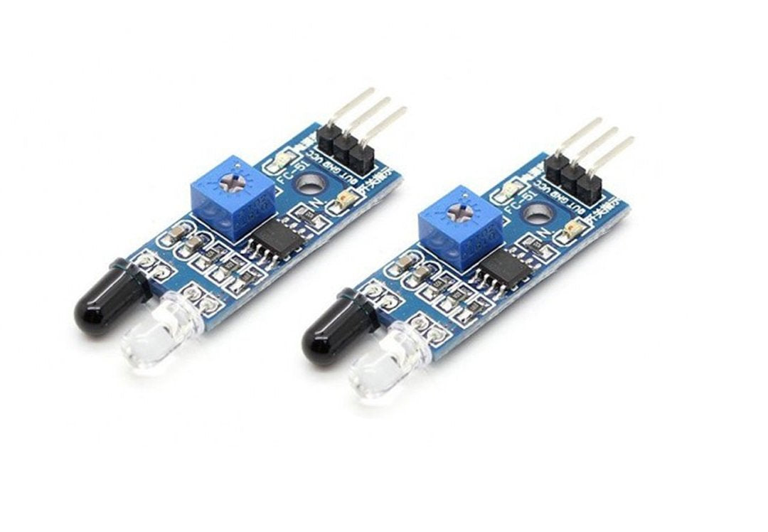 IR Sensor/Infrared Proximity Obstacle Detecting Sensor Module (Set of 2)