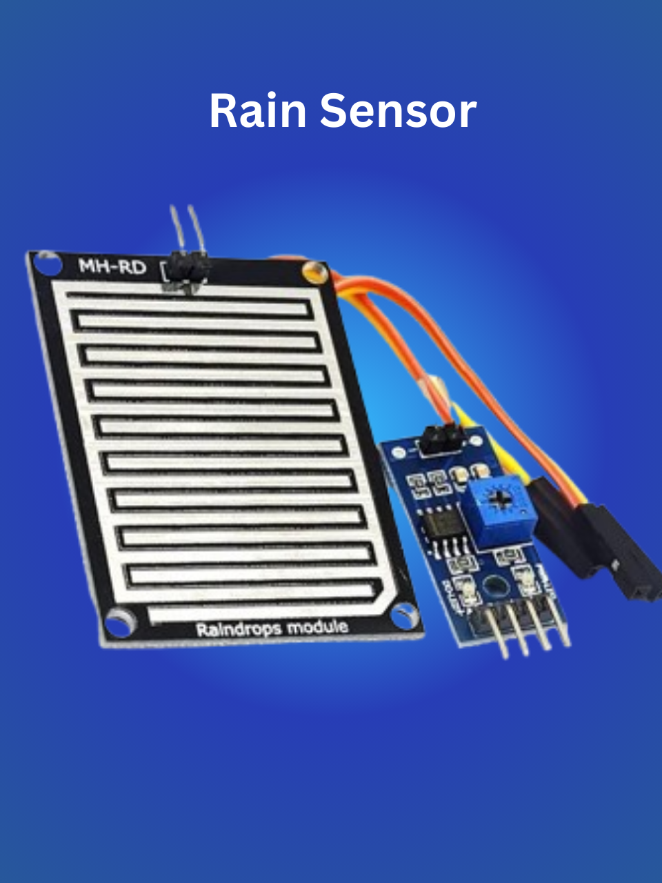Rain Sensor Module Arduino rain drop detection