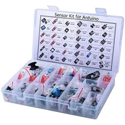 37-in-1 Sensor Module Kit For Arduino With Box
