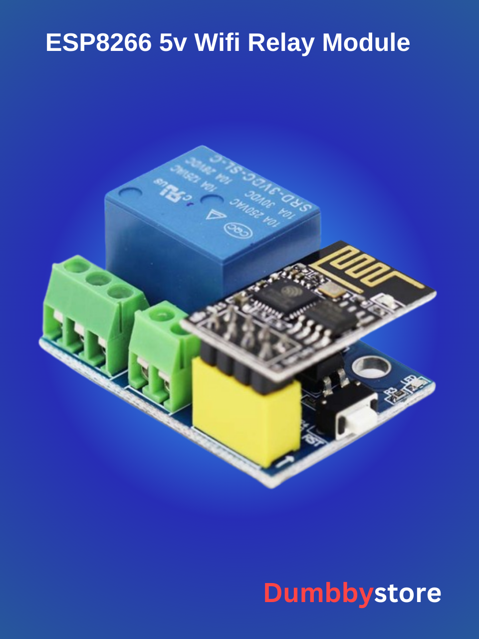 ESP8266 WiFi Relay Module - 1 Channel 5V ESP-01/01S